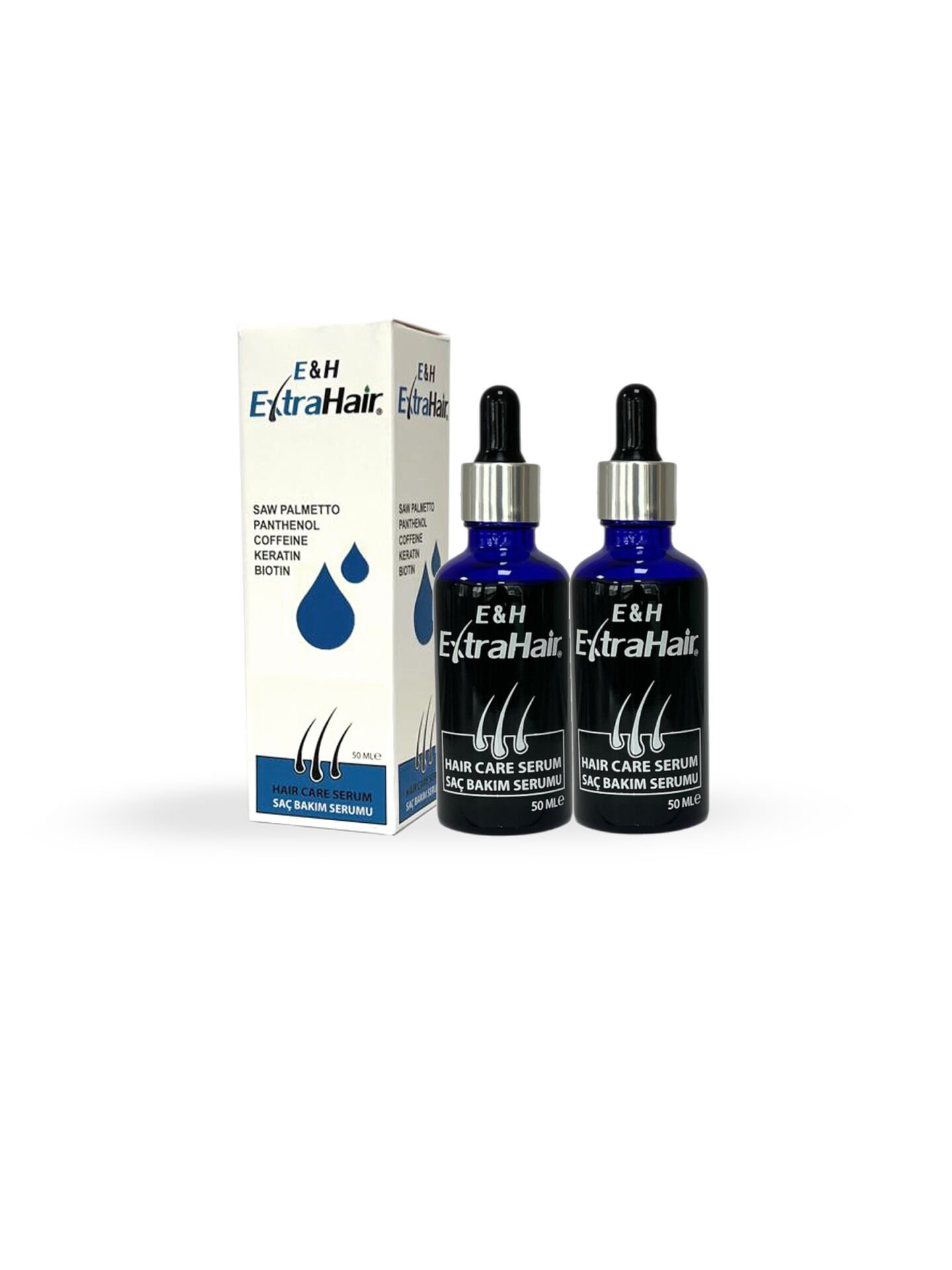 E&H EXTRA HAIR HAIR CARE SERUM 50 ML  2 ADET