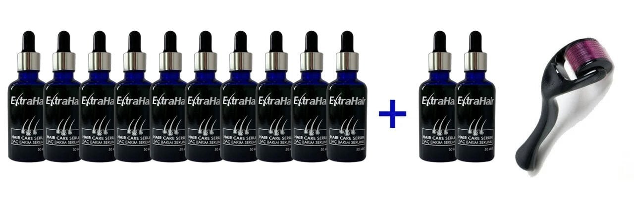 E&H Extra Hair 10'lu Serumu Set + 2 Serumu ve Tarak Hediye