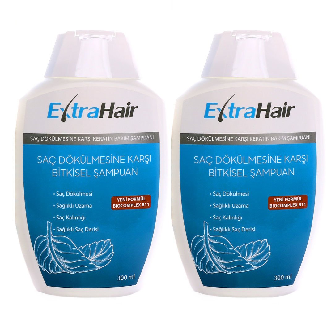 E&H Extrahair Saç Dökülmesine Karşı Bitkisel Şampuan 2 Adet