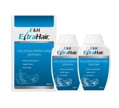 E&H EXTRA HAIR SAÇ DÖKÜLMESİNE KARŞI ŞAMPUAN 2 Adet