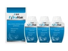 E&H EXTRA HAIR SAÇ DÖKÜLMESİNE KARŞI ŞAMPUAN 3 Adet