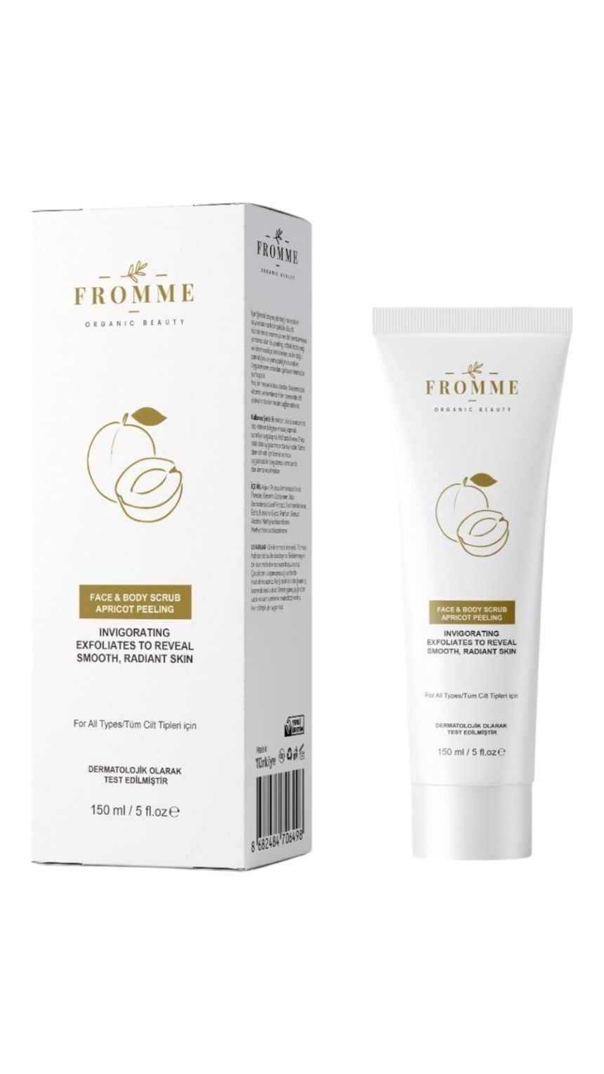 FROMME FACE BODY SCRUB APRICOT PEELING 150 ML 1 ADET