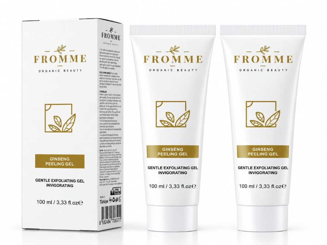 FROMME GİNSENG PEELİNG GİNSENG ÖZLÜ JEL 100 ML 2 ADET