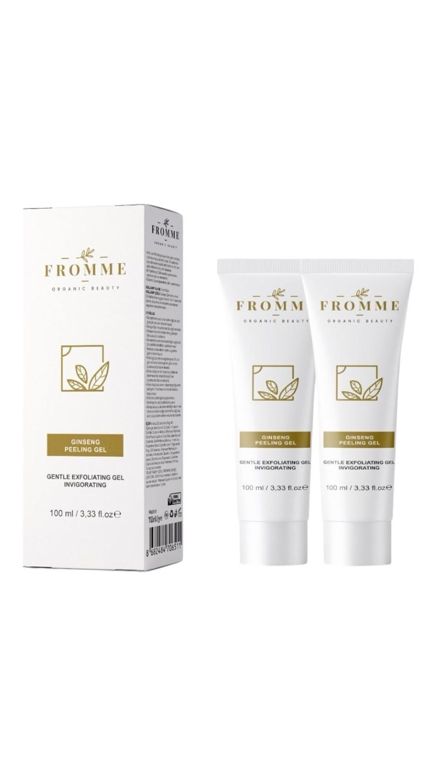 FROMME GİNSENG PEELİNG GİNSENG ÖZLÜ JEL 100 ML 2 ADET