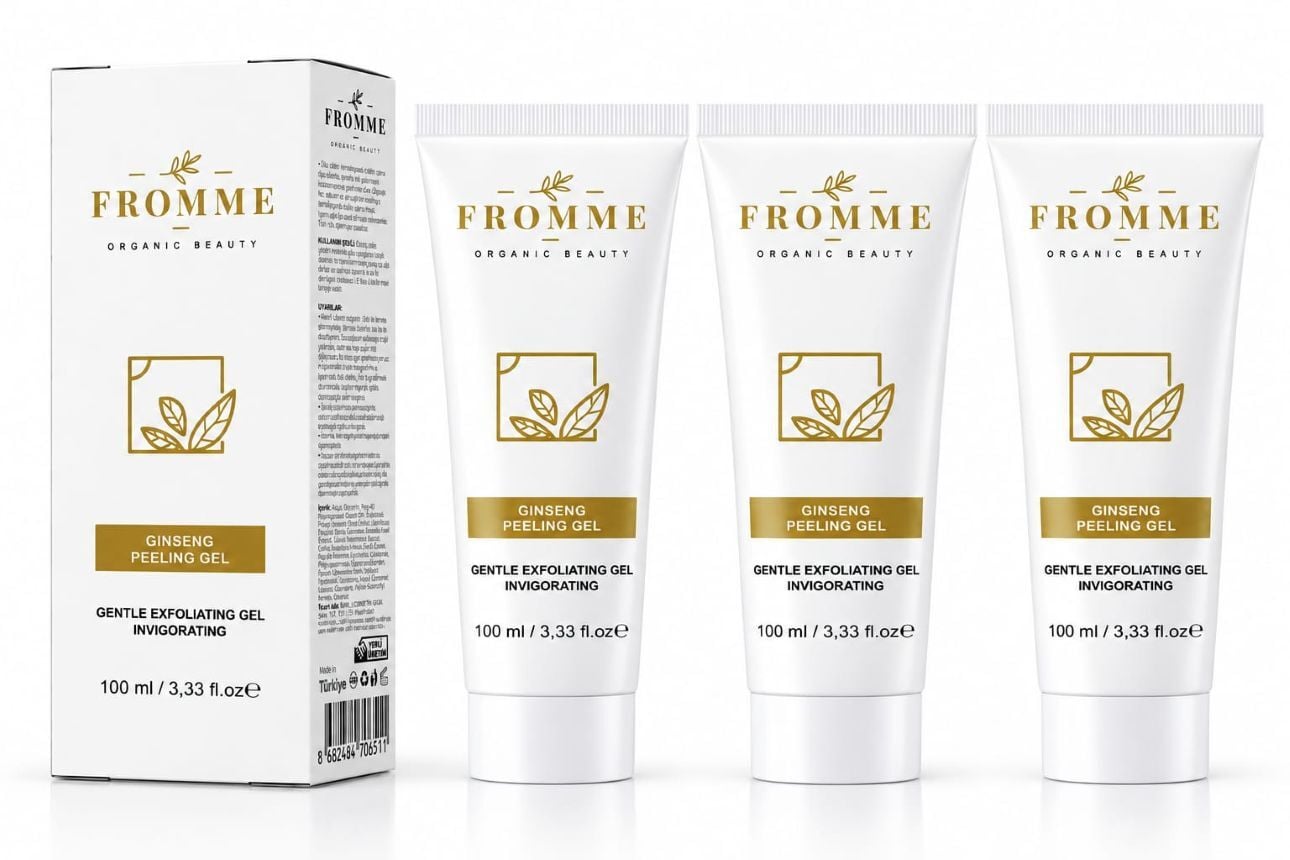 FROMME GİNSENG PEELİNG GİNSENG ÖZLÜ JEL 100 ML 3 ADET