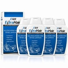 E&H EXTRA HAIR SAÇ DÖKÜLMESİNE KARŞI ŞAMPUAN 4 Adet