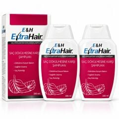 E&H EXTRA HAIR SAÇ DÖKÜLMESİNE KARŞI ŞAMPUAN 2 Adet