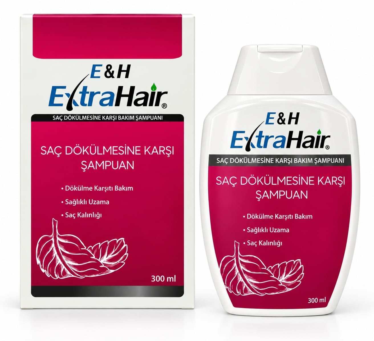 E&H EXTRA HAIR SAÇ DÖKÜLMESİNE KARŞI ŞAMPUAN 1 Adet